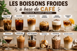 Les boissons froides à base de café